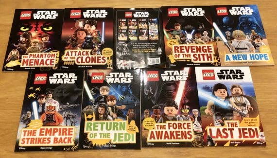 all lego star wars books