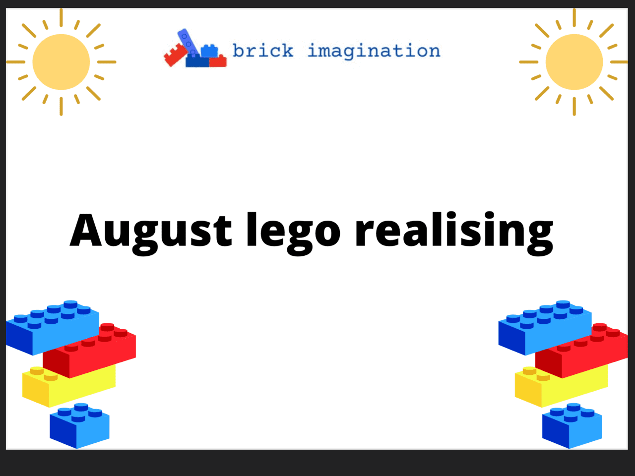 new lego sets august 1st