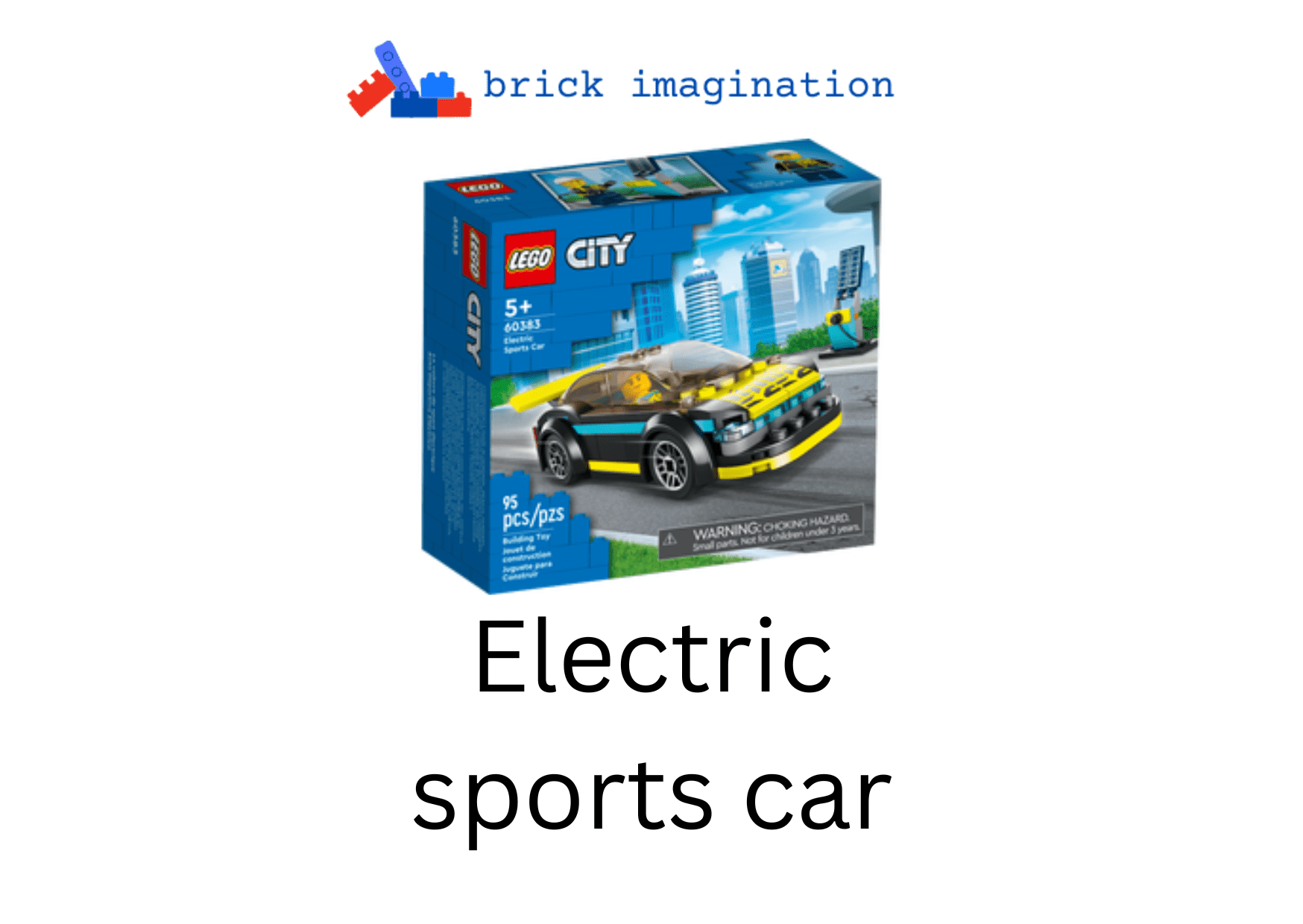 Electric Sports Car Brick Imagination electric-sports-car-brick-imagination