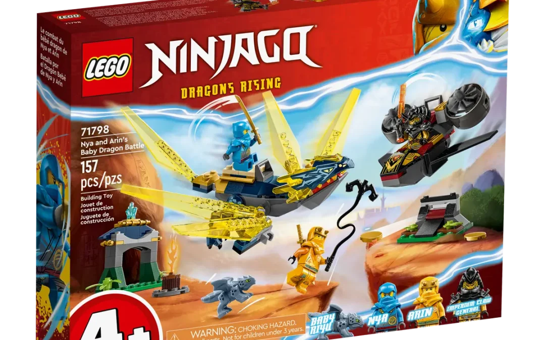 71798 Nya and Arin’s Baby Dragon Battle